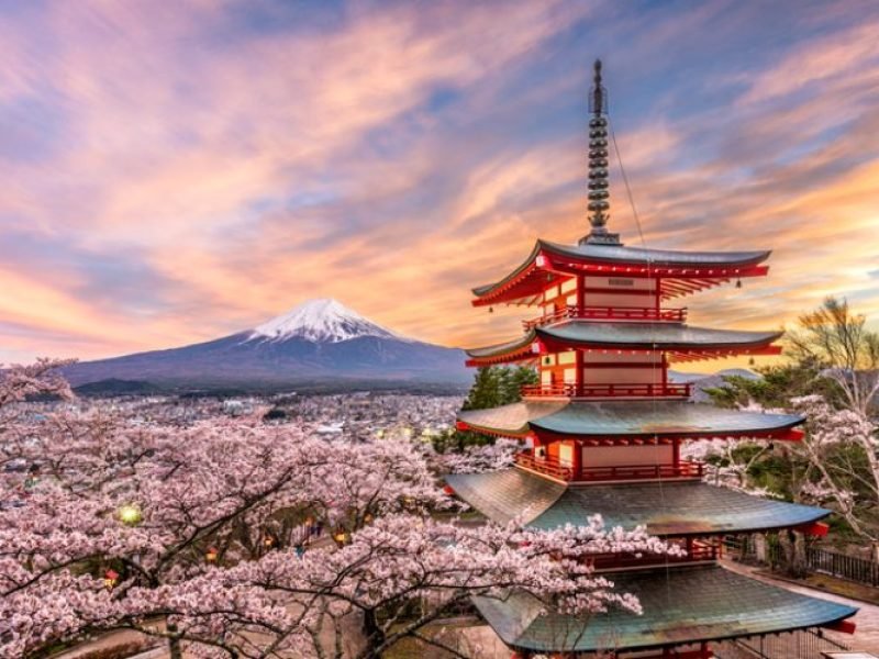 JAPÃO FLORADAS CEREJEIRAS – TÓQUIO A OSAKA C/MONTE FUJI E DUBAI 2026